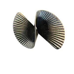 Vintage Dan Craft Infinity Mid Century Sterling Silver Modernist Brooch 16.3 G